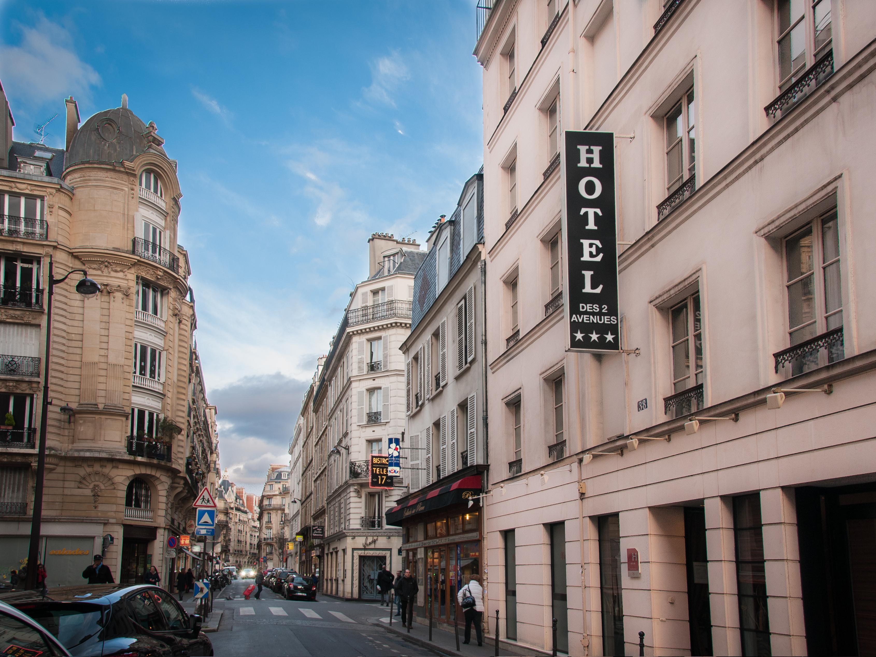 Hotel Des Deux Avenues Париж Екстер'єр фото